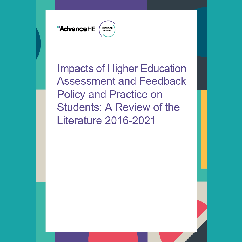 Assessment and feedback literature review cover