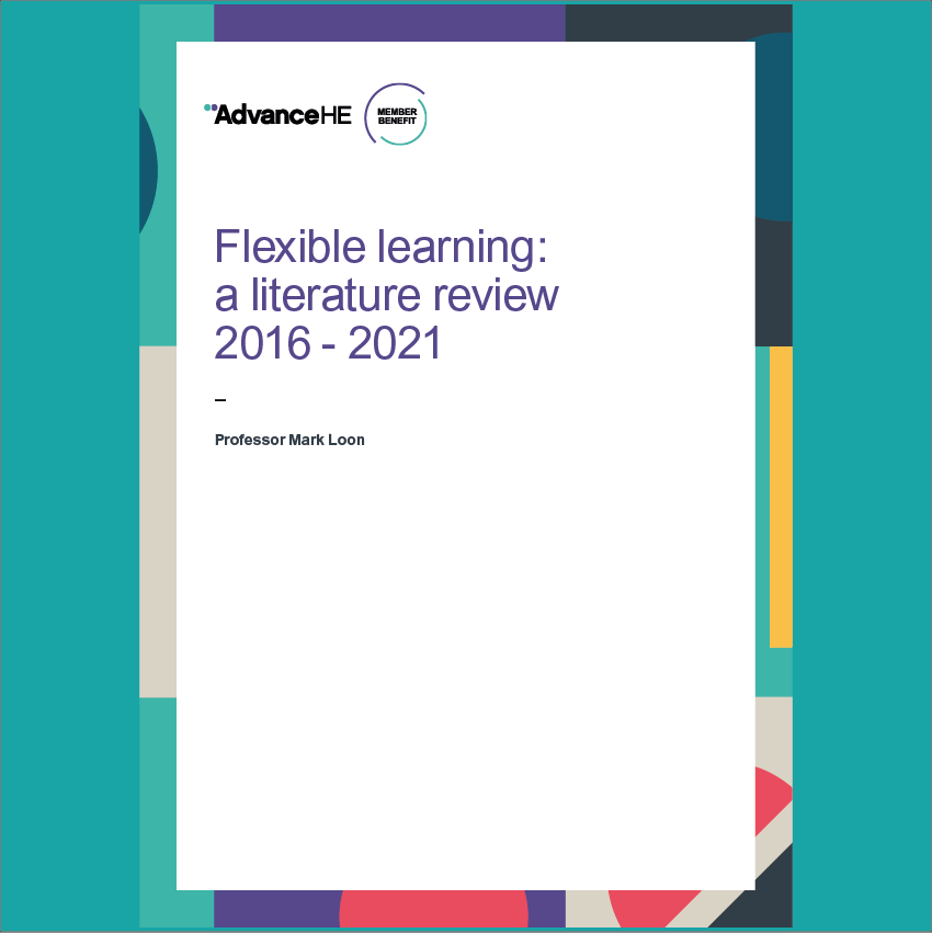 Flexible learning literature review cover