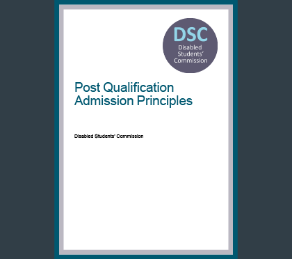 DSC post-qualification admissions
