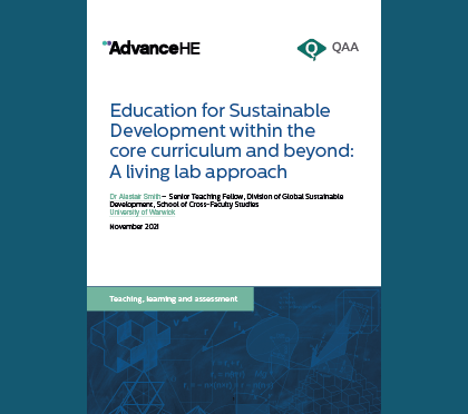 1 Education for Sustainable Development within the core curriculum and beyond: A living lab approach