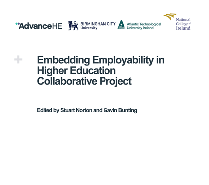 Cover of the Embedding Employability in Higher Education Collaborative Project case study collection.