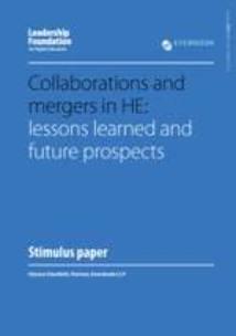 Collaborations and Mergers in HE Lessons: Learned and Future Prospects
