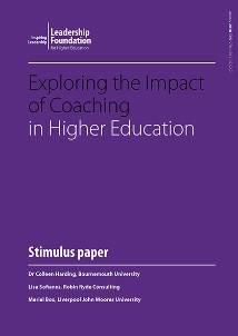 Exploring the Impact of Coaching in Higher Education
