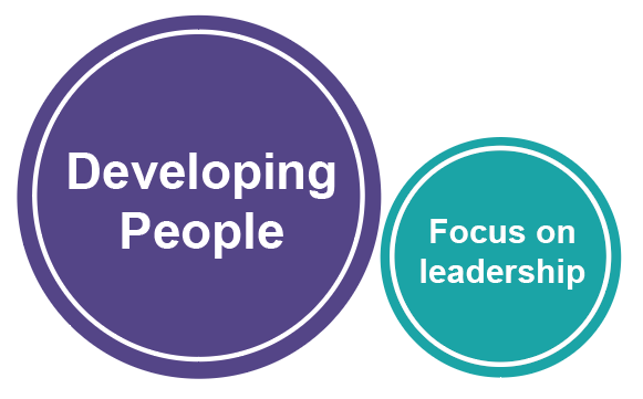 focus on leadership icons