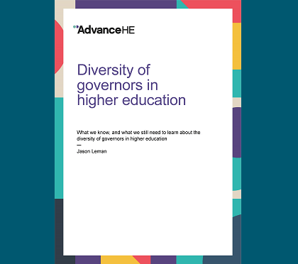 Diversity of governors in HE