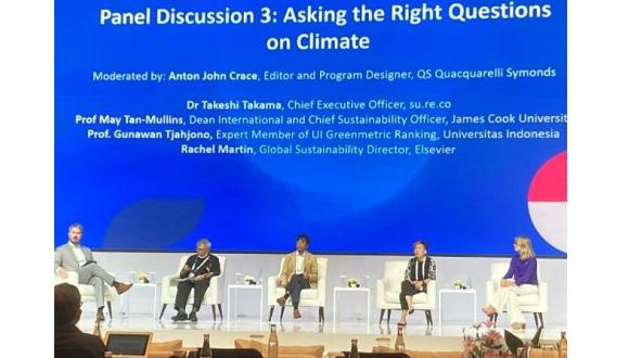 Image of a panel session at QS Asia Pacific HE Summit in Jakarta