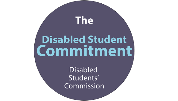 Logo for the Disabled Student Commitment