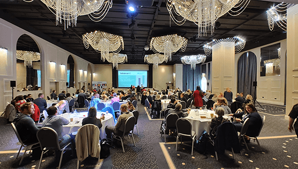 Wide shot of the Mental Wellbeing Conference 2023