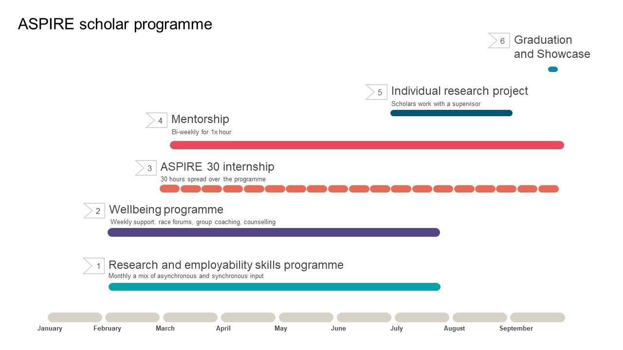 ASPIRE scholar programme timeline