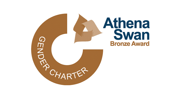 Logo for Athena Swan Bronze award