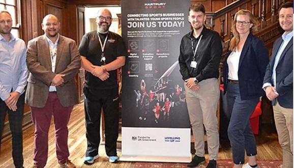 Members of the Hartpury Sports Business Hub, managed out of the Department of Sport and Exercise Science at Hartpury University