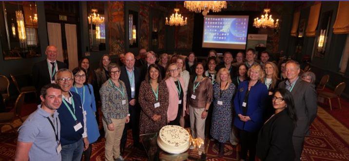 Former participants of TMP HE gathered in London celebrate the 50th cohort.