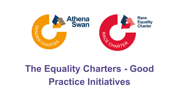 Logos for Athena Swan and the Race Equality Charter