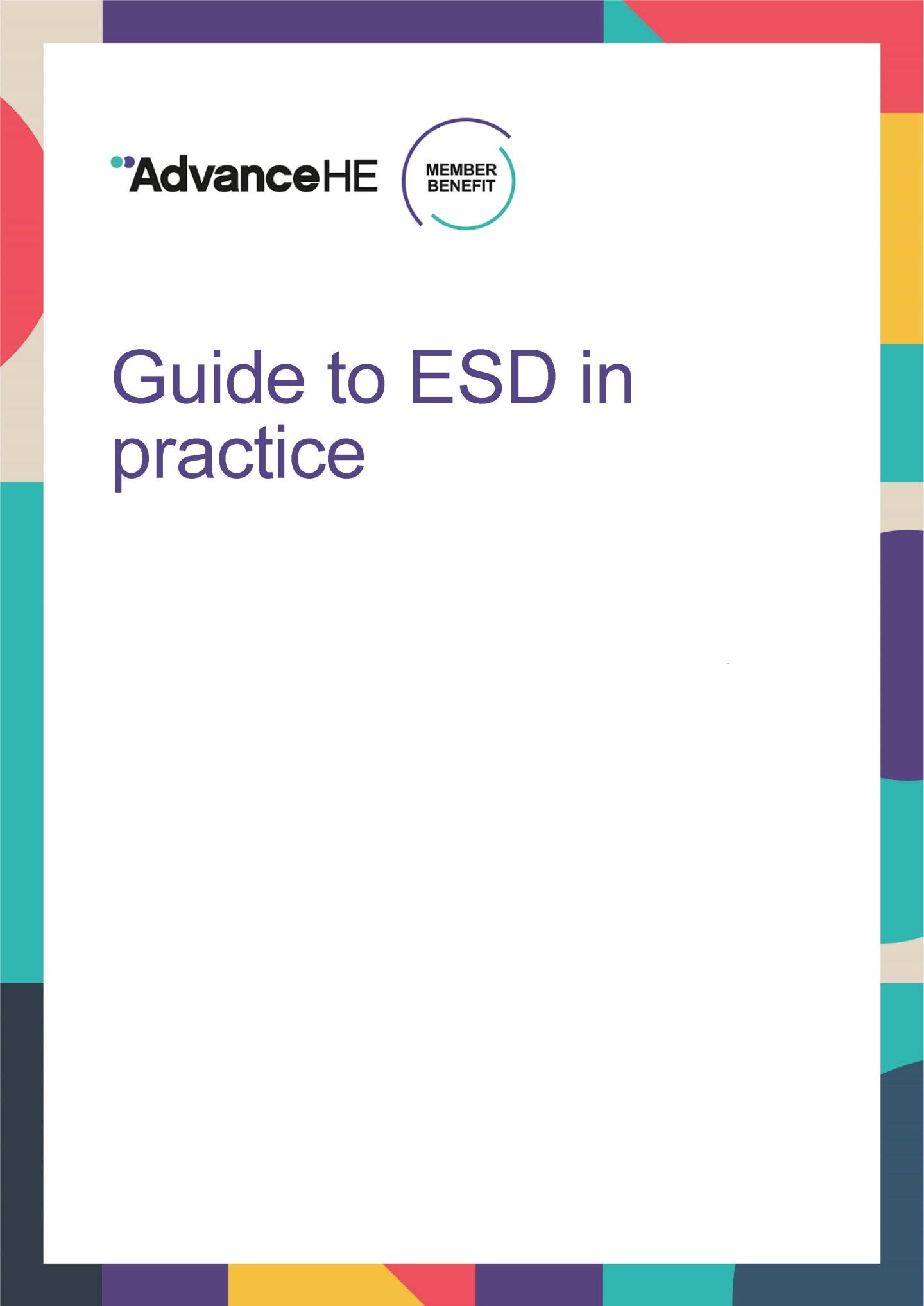 Essentials Frameworks - Guide to ESD in Practice