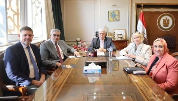 CEO visit to Egypt MofE and British Council