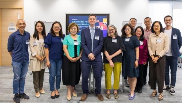 an Hall with HK Fellows