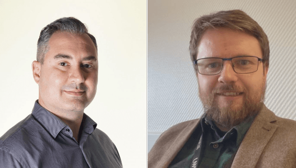 Dr Vasilios Stouratis and Dr Robert Crammond