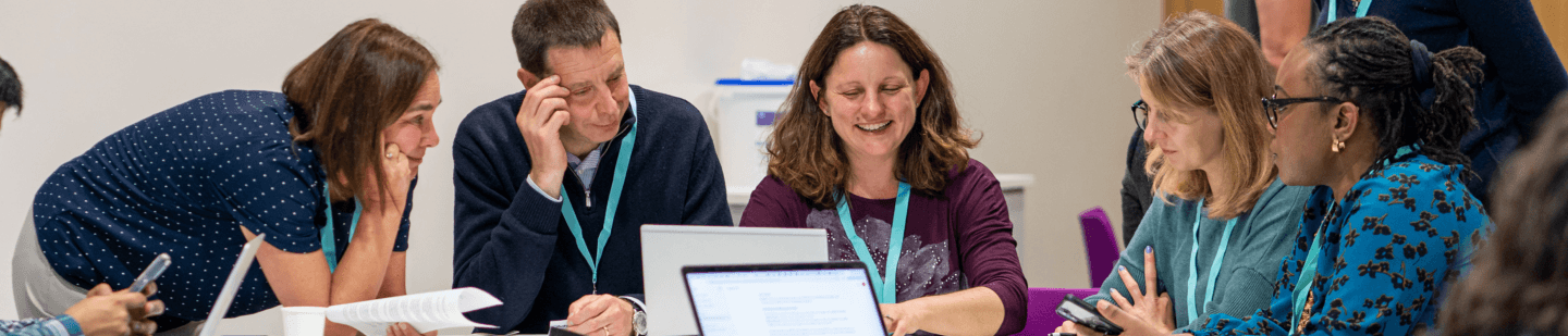 People sitting in a group