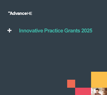 Cover of the 2025 Innovative Practice Grants.