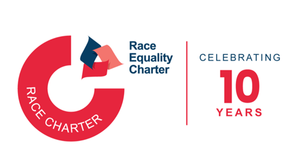 REC 10th anniversary logo