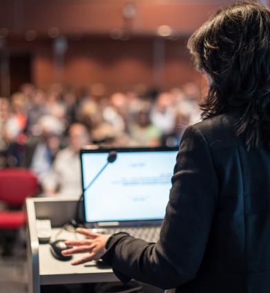 Presenting in a conference